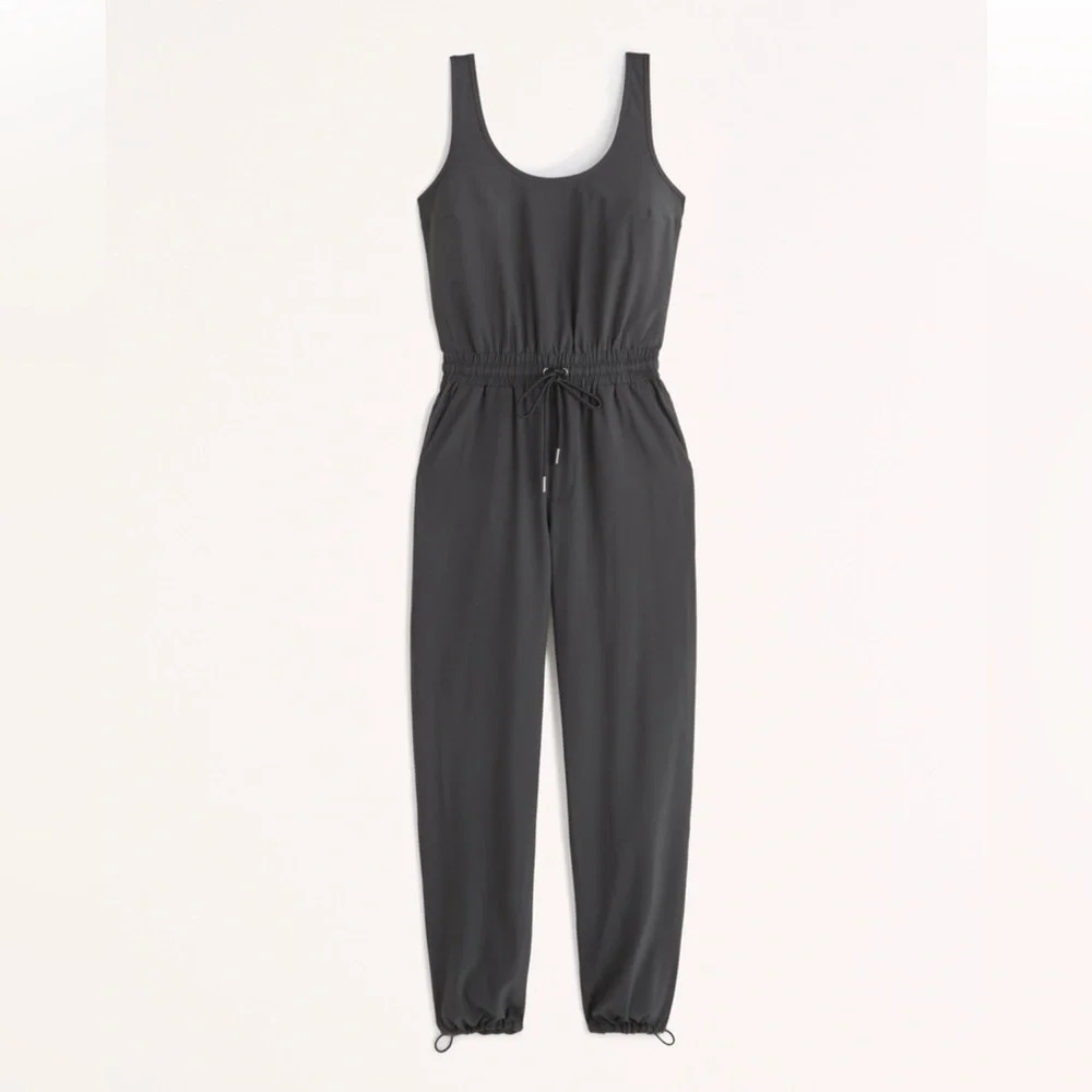 Abercrombie & Fitch Black Jumpsuit